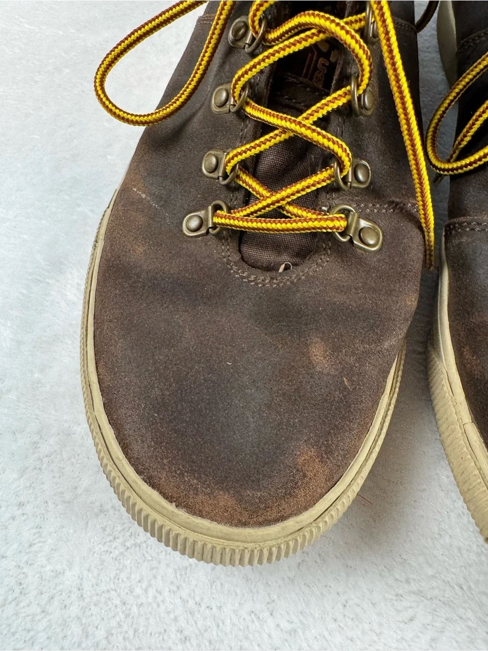 Skechers Men's Size 11 Brown Leather Lace Up Casual Shoes